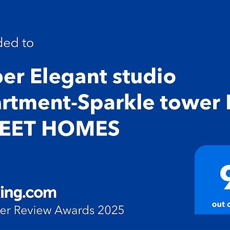 Super Elegant Studio Apartment-Sparkle Tower By Sweet Homes Dubai Buitenkant foto
