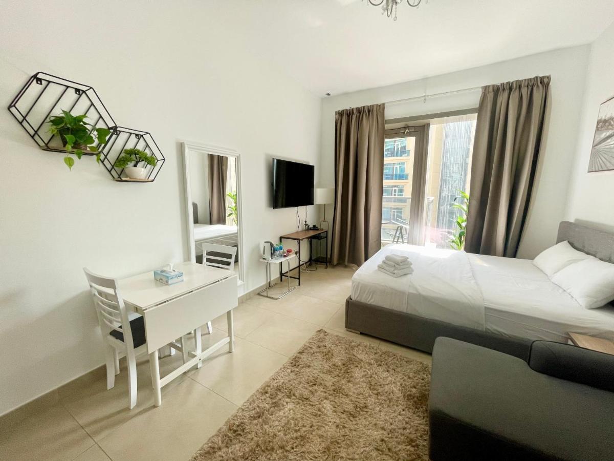 Super Elegant Studio Apartment-Sparkle Tower By Sweet Homes Dubai Buitenkant foto